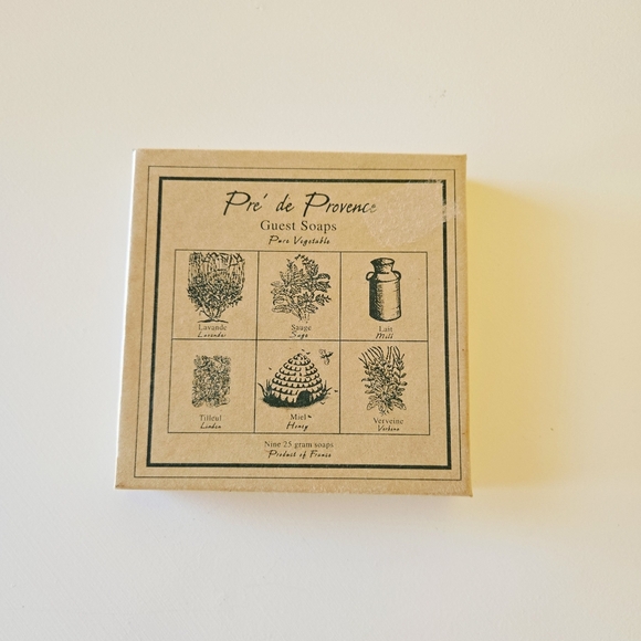 New Pre de Provence Guest Soaps Vegetable Set of 9 Soaps of 25 g each France - Picture 3 of 5
